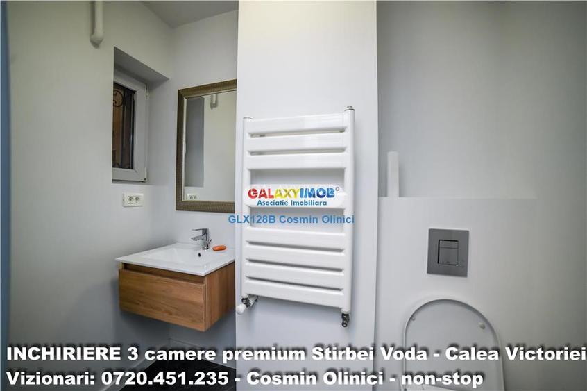 Inchirere 3 camere premium, prima inchiriere, Calea Victoriei - 19