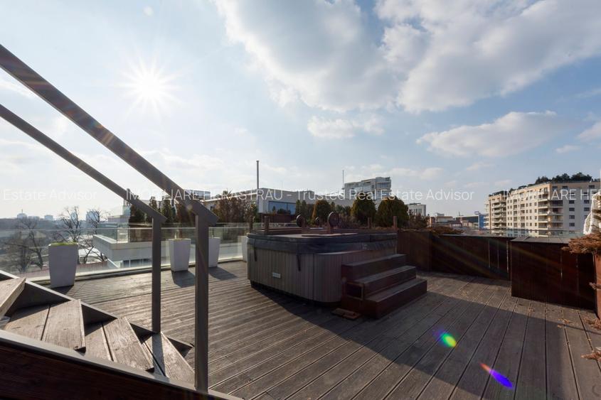 Monteux Penthouse | Duplex, 6 rooms, unique view overlooking Floreasca Lake - 14