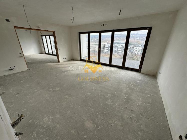 Penthouse, 5 camere, 3 bai, Terasa, 254 mp, bloc nou, Calea Turzii - 15