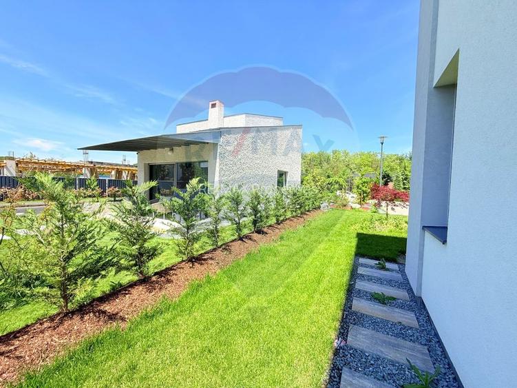 Vilă modernă de vânzare | 5 camere | Dumbrava Vlăsiei | Teren 750 mp - 19