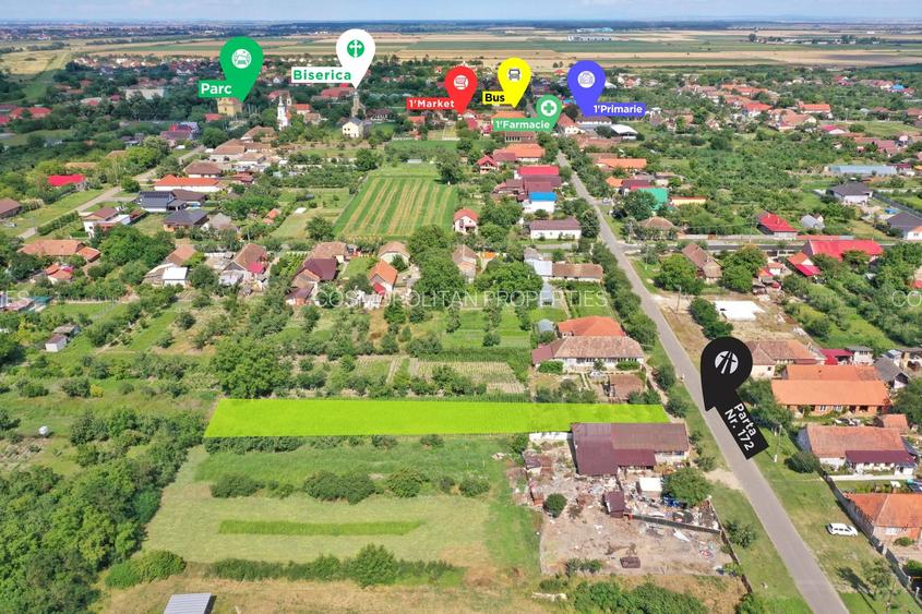 Intravilan | 1090mp-Toate Utilitatile | Aproape de Primarie-Comision 0 - 4