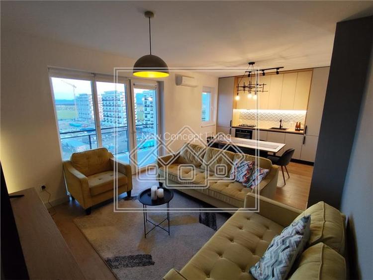 Apartament din inchiriat in Sibiu - 80 mp utili, 3 camere + 2 bai - - 8