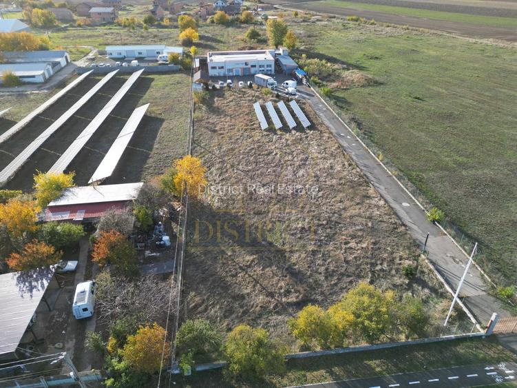 Hala industriala de 500mp, teren 5.838mp | Sag | Acces TIR - 5