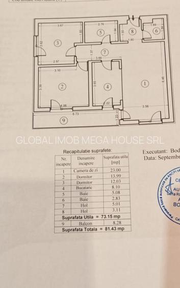 Vanzare 3camere  Parcare Subterana 20th Residence Regie Crangasi - 15