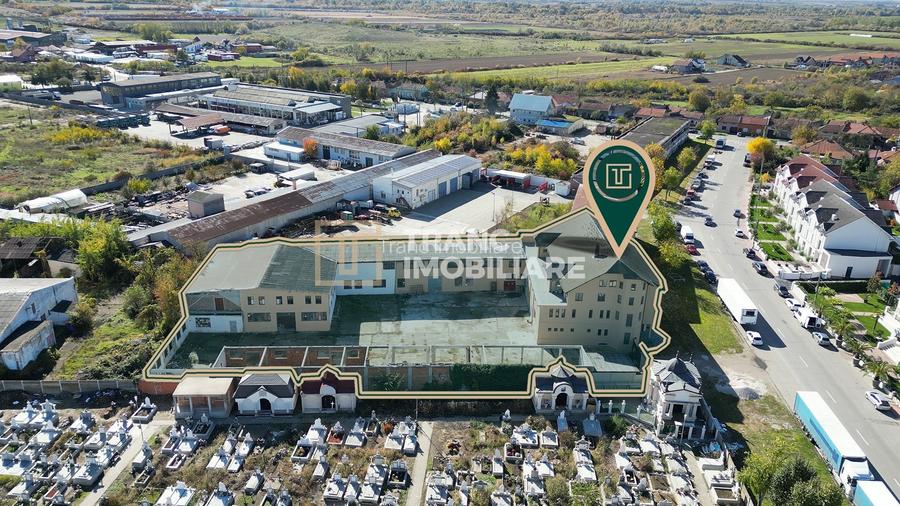 Proprietate multifunctionala - teren generos, cladire si hala in Lugoj - 2
