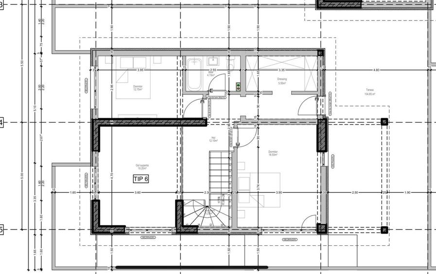 Penthouse/Duplex-3 camere-terasa 105 mp-piscina exterioara-7 min metrou Berceni - 22