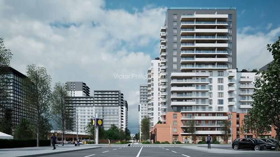 Apartament 3 camere 106 mp in Ansamblul Skylight, parcare gratuita - 30% Avans - 5