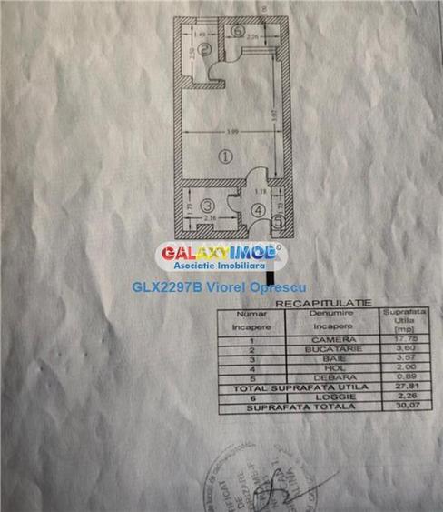 Garsoniera renovata, mobilata, Piata Minis, Titan - 6