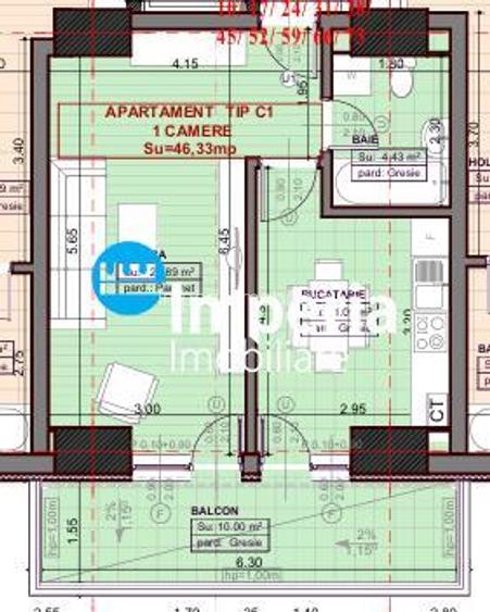Apartament 2 camere, Royal Town Copou - 2