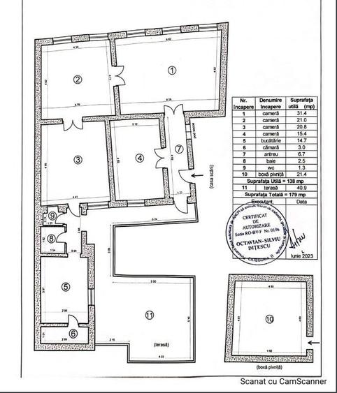 Apartament 4 camere cu Pod Mansardabil  - Ultrancentral - 14