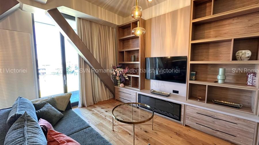 REA1028848 Apartament 2 camere mobilat Aviatiei - 2