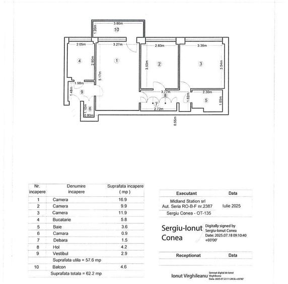 Comision 0% | 3 camere Mihai Bravu | Metrou Obor - 1