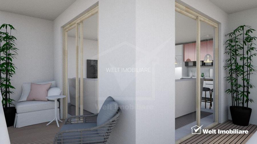 3 camere, 68mp, 2 terase 72 mp, 2 bai, parter, lift, garaj, Manastur - 12