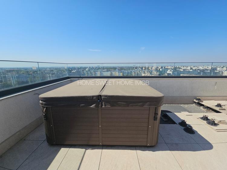 Penthouse 583 mp cu piscina, jacuzzi si vedere panoramica | Trafic Greu - 12