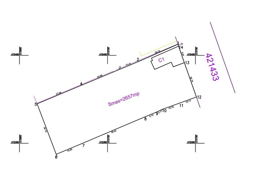Teren 2.657 mp – toate utilitatile– Urseni, Moșnița Nouă - 3