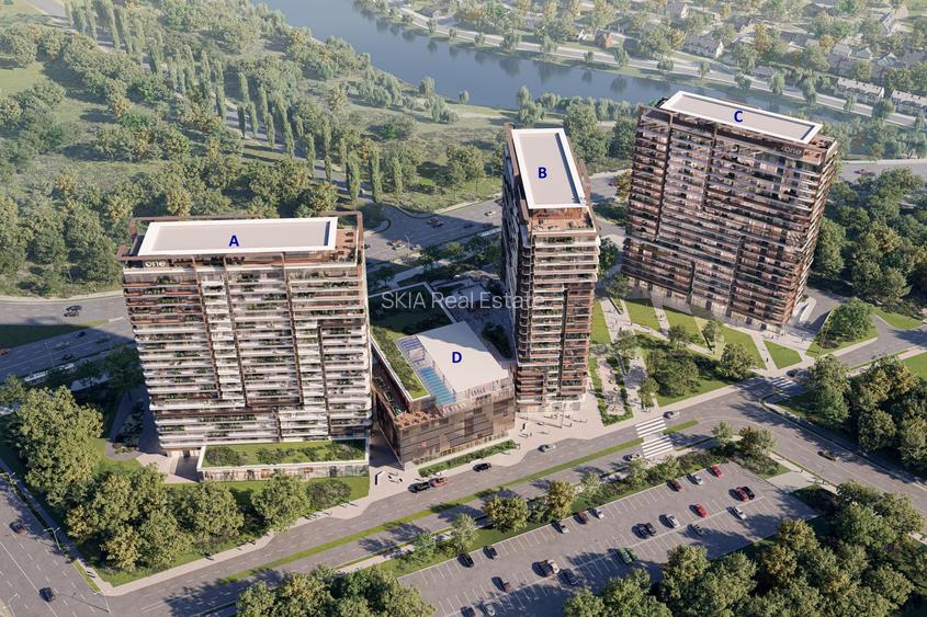 Apartament cu 3 camere  de vanzare // ONE High District // Bucataria inchisa - 9