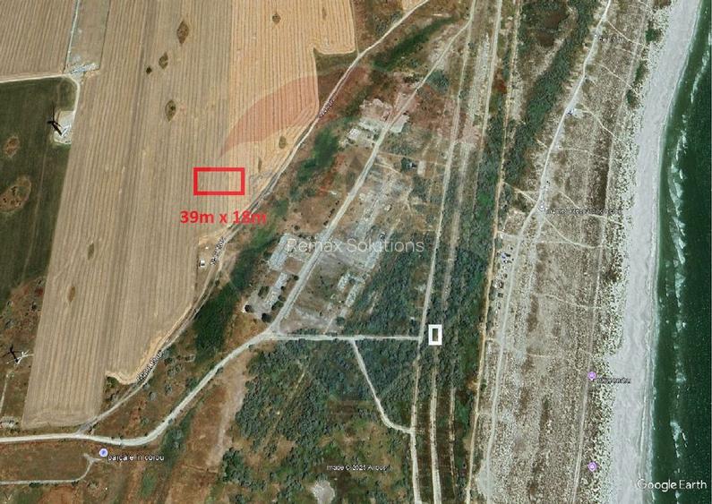 Teren intravilan de vanzare la 550m de plaja Corbu Constanta - 6
