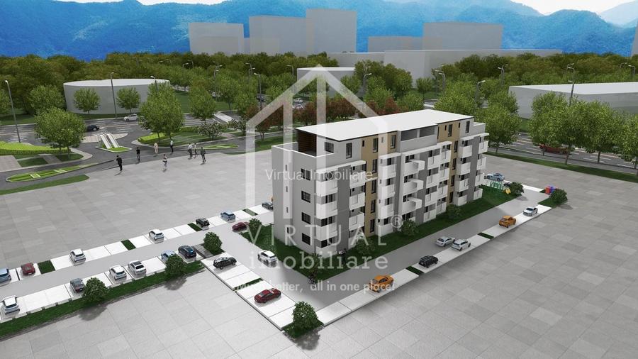 Apartament 2 camere - 39,23 mp utili + balcon - Lacul lui Binder - 2