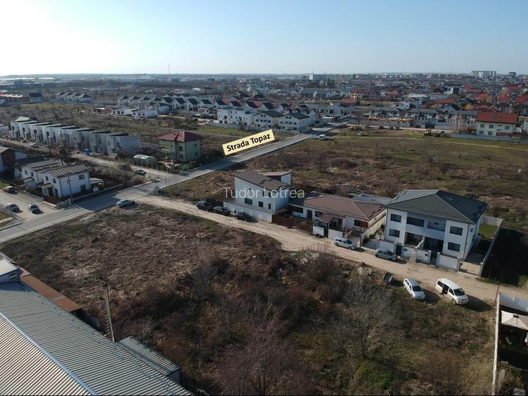 Teren Bragadiru - Str. Topaz | Utilități | Posibilitate lot dublu - 4