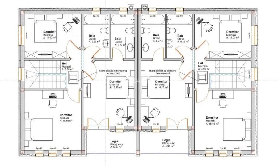 Teren în CHINTENI teren intravilan, 713 mp, cu proiect de DUPLEX - 4