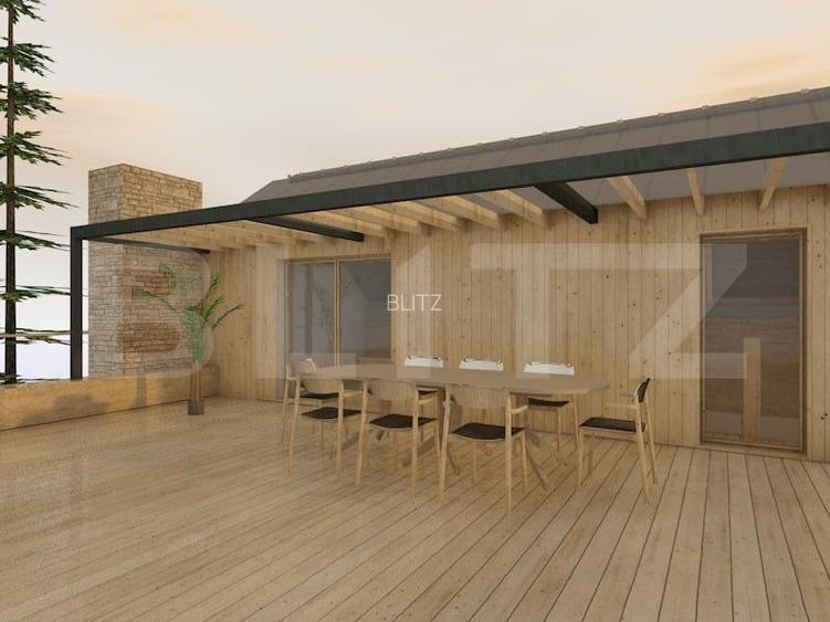 Cabana 5 camere, teren de 1000 mp, Valea Ierii - 3