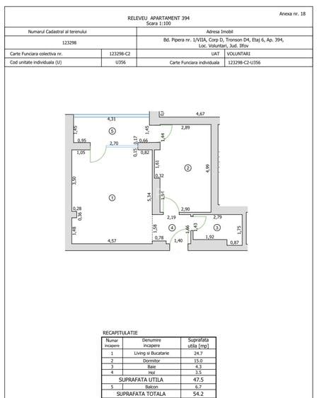 Cortina North mobilat/utilat LUX la cheie etaj 6 - 2