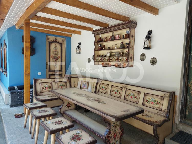 Casa de vanzare specific sasesc si atelier pret avantajos Cisnadioara - 10