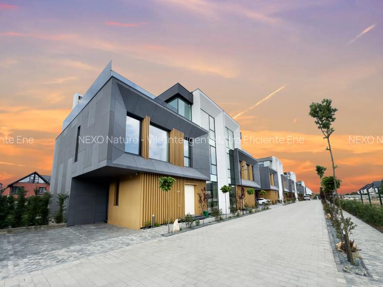 NEXO Nature FINALIZAT - Vile SMART -  Living Înalt de 7 Metri, Piscina încălzită - 11