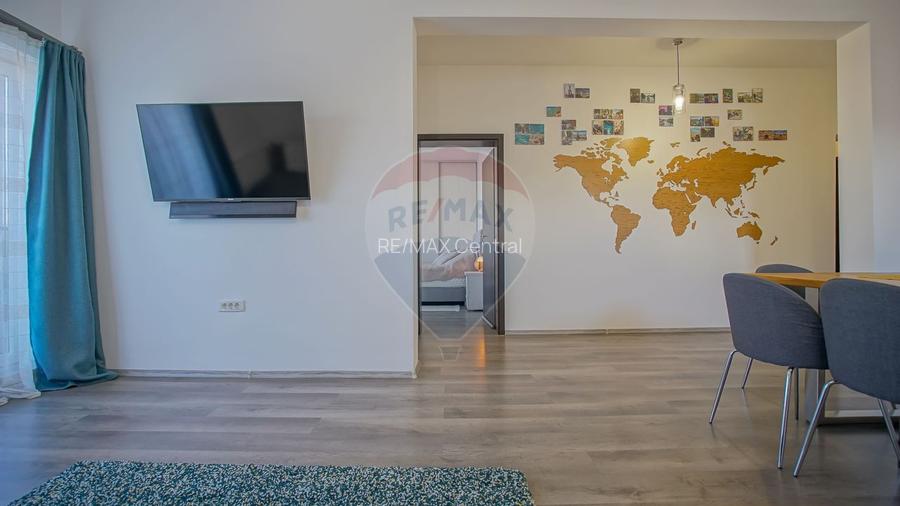 Apartament spațios, terasă proprie, Tractorul, Brașov - 6