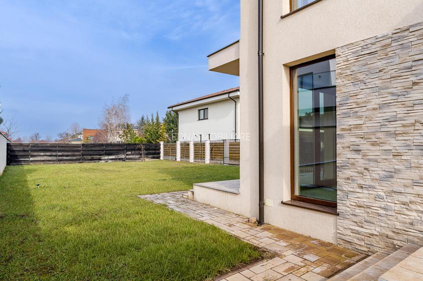 Vilă modernă, 4 dormitoare, Corbeanca, Str. Fermei nr. 6D - 8