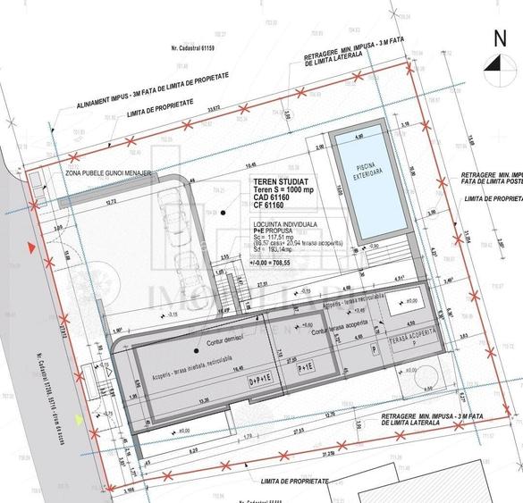 Teren intravilan cu proiect de casă și piscină – zonă exclusivistă Sălicea - 5