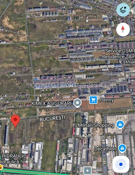 Teren de vanzare 5000 mp Chiajna - Bucuresti - Militari Residence - 3