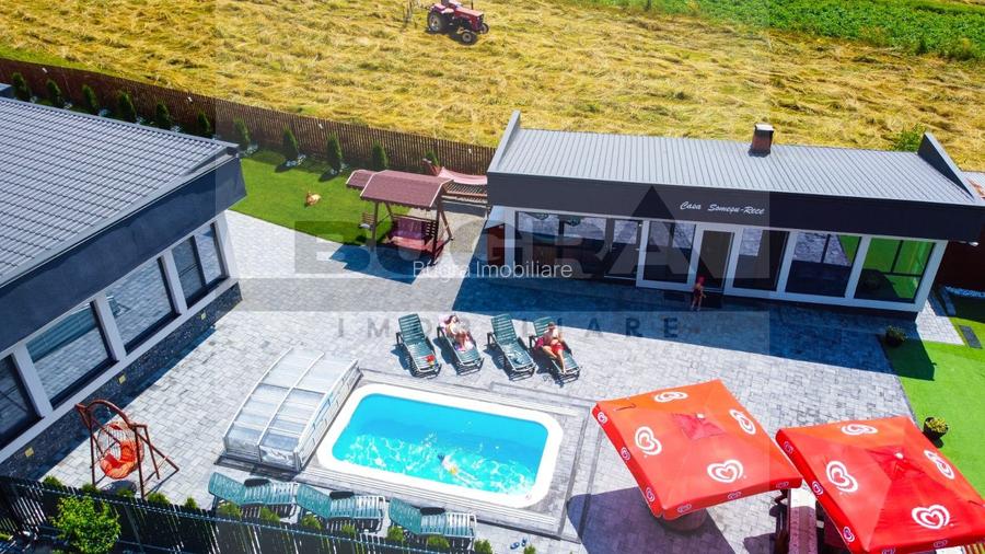 Casa exclusivista cu piscina, 150mp, teren 1500mp, zona Somesu Rece - 7
