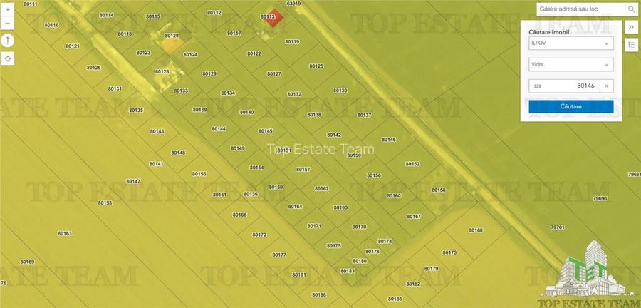 Teren intravilan construibil, Vidra IF-Berceni, ideal rezidenta sau investitie , - 2