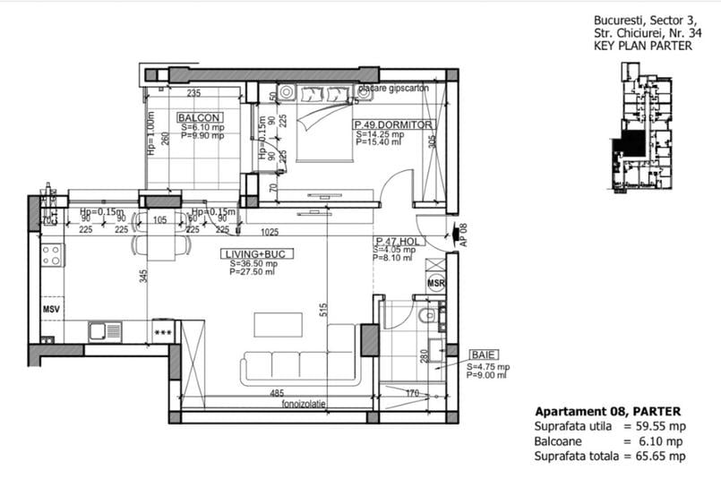 Apartamente 2 Camere cu Grădină,Splaiul Unirii,Bloc Nou,SAVAR RESIDENCE - 3
