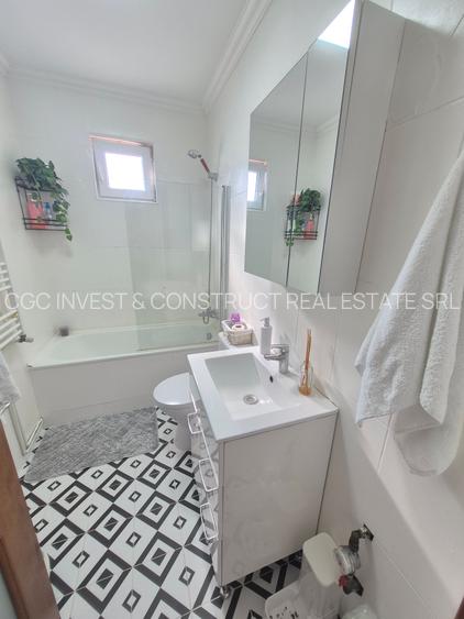 2 Cam-Lux-1 Min Spitalul Judetean-54 MP--Balcon-Mobilat-Centrala--85.000 Euro ! - 14