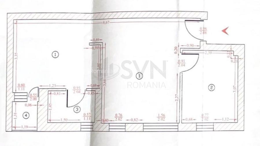 REA1026043 Studio de vanzare Belvedere Residences - 8