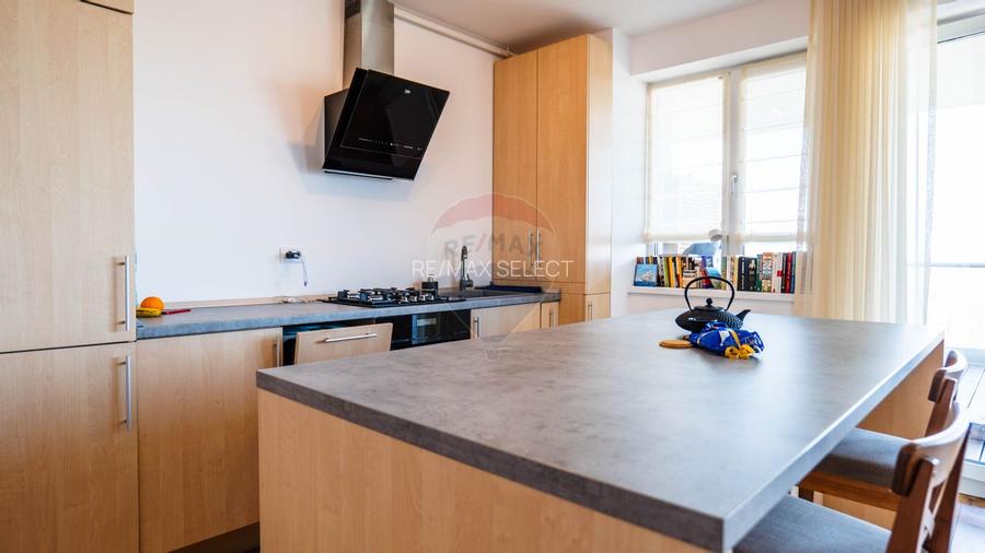 Vanzare apartament 2 camere mobilat si utilat,  Lebăda Lake Residence - 9