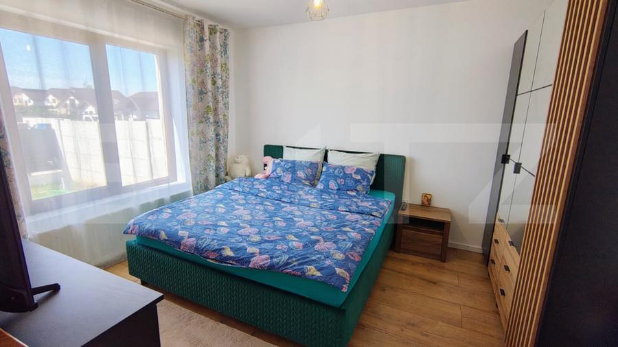 Casa individuala pe parter, 99 mp utili, teren 467 mp in zona Carcea