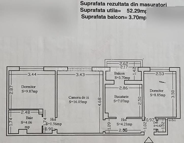APARTAMENT 3 CAMERE SEMIDECOMANDAT CONFORT 1 ZONA FAR - 8
