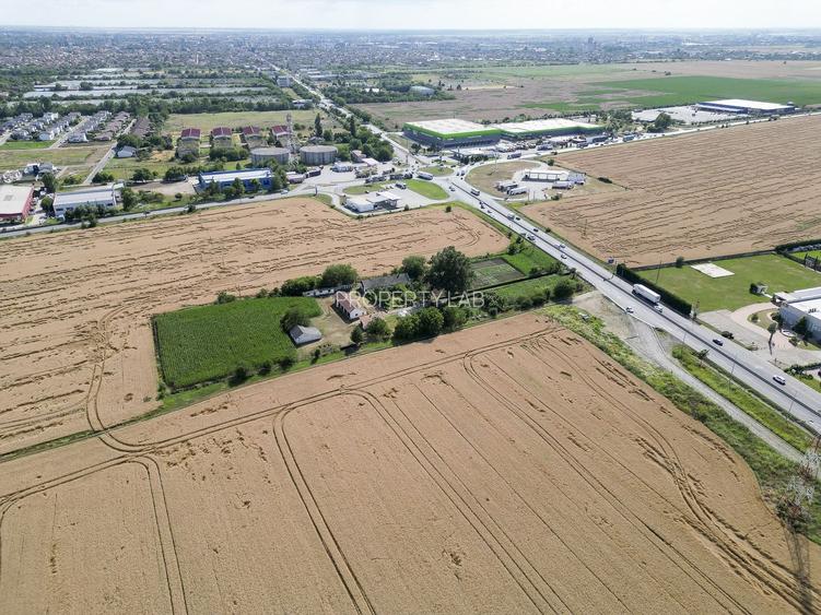Teren 7653mp cu PUZ aprobat DN Arad Oradea - 3