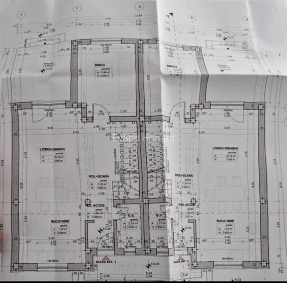Duplex 4 camere - 94 mp utili - Toate utilitatile - Mosnita - Direct proprietar - 4