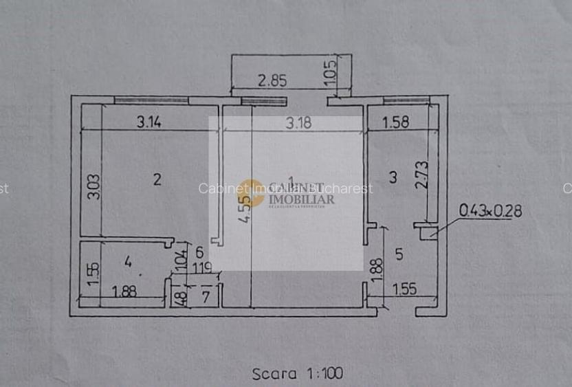 2 Camere | Etaj 2/10 | Stradal | Creditabil | M Romancierilor - 10 min - 1