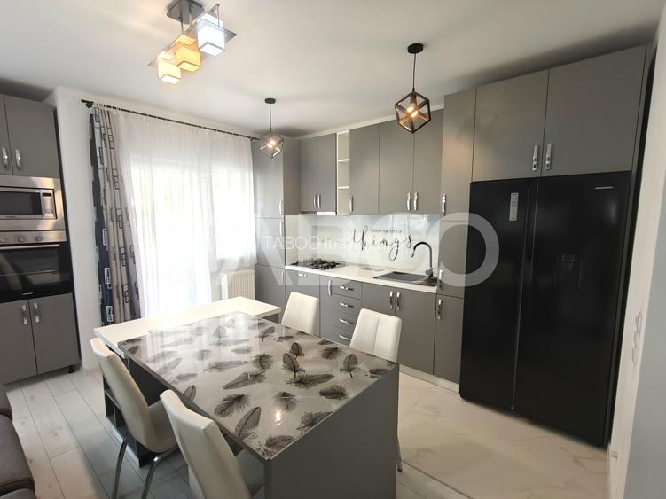 Apartament modern 3 camere - mobilat si utilat - balcon si parcare - 14