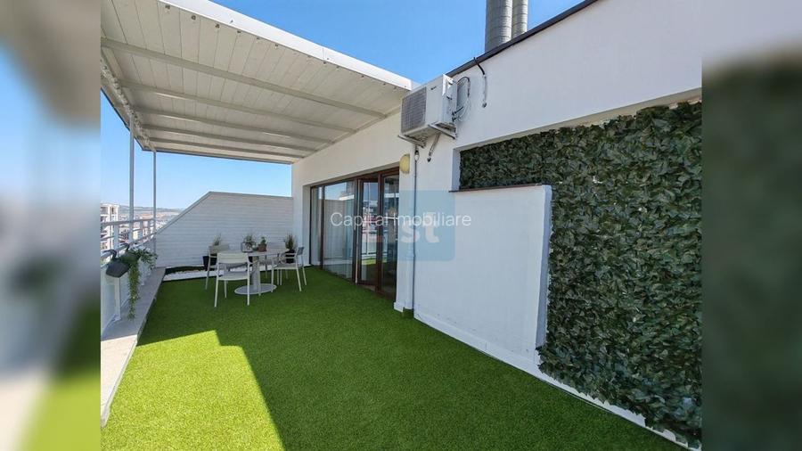Penthouse pe 2 niveluri cu terase, parcare in Buna Ziua! comision 0% - 14