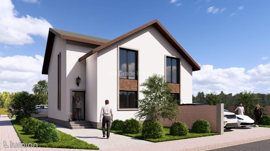 Duplex toate utilitățile 4 camere/2bai Moșnița - 6