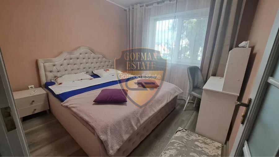 2 camere Casa de Cultura 46mp, 2 balcoane, semidecomandat, centrala gaz, mobilat - 5