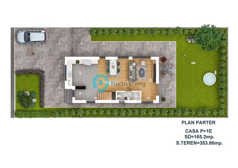 Vila P+1 | Ansamblu Nou zona Tunari - 19