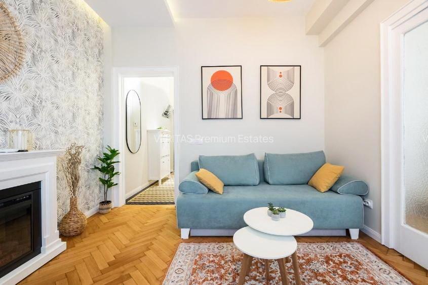 Ocazie! Apartament 2 camere Universitate, metrou 600 m, terasa 10 mp, centrala - 3