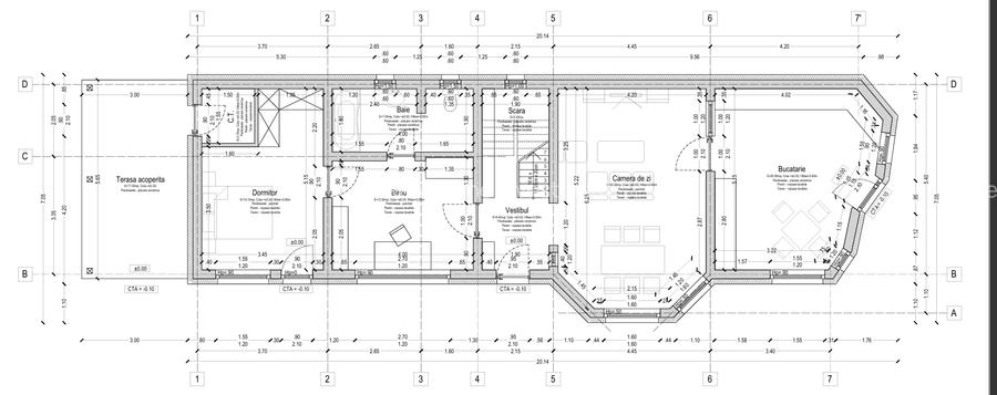 Casa/Vila 5 camere,150 mp utili,teren 550 mp/Com.Berceni - 1